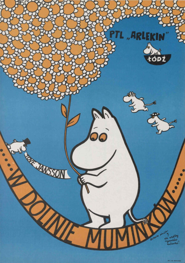 [plakat] W Dolinie Muminków [1977]