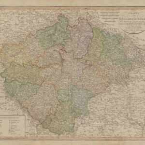 [mapa] Charte vom Konigreich Boheim [1799] [Czechy]