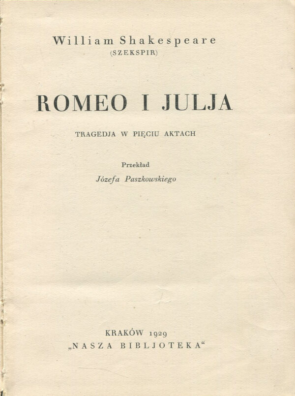 ROMEO I JULIA