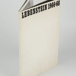 JAN LEBENSTEIN. Oeuvres 1966-1968. Katalog wystawy