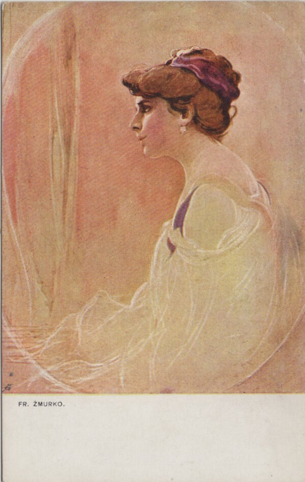 pocztówka Portret kobiety [1912]
