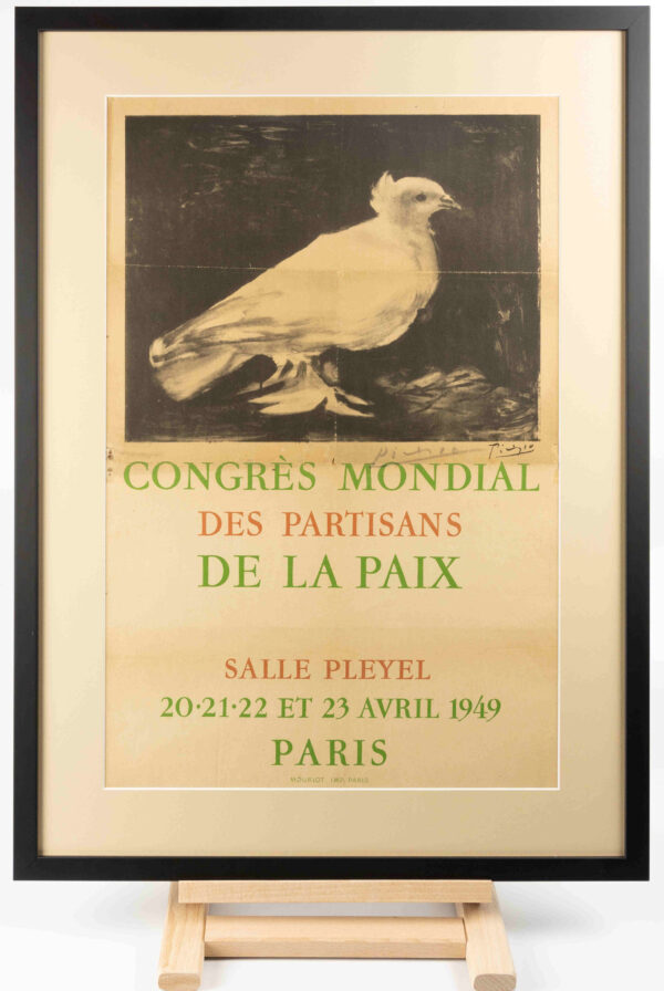 [litografia] Congres Mondial des Partisans de la Paix 1949 [AUTOGRAF PABLA PICASSA]