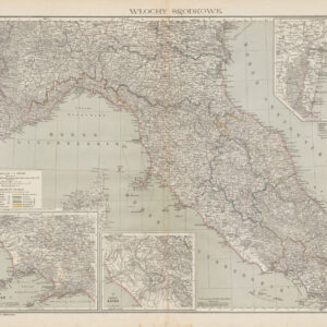 [mapa] Włochy Środkowe [Bolonia, Parma, Turyn, Florencja, Perugia]