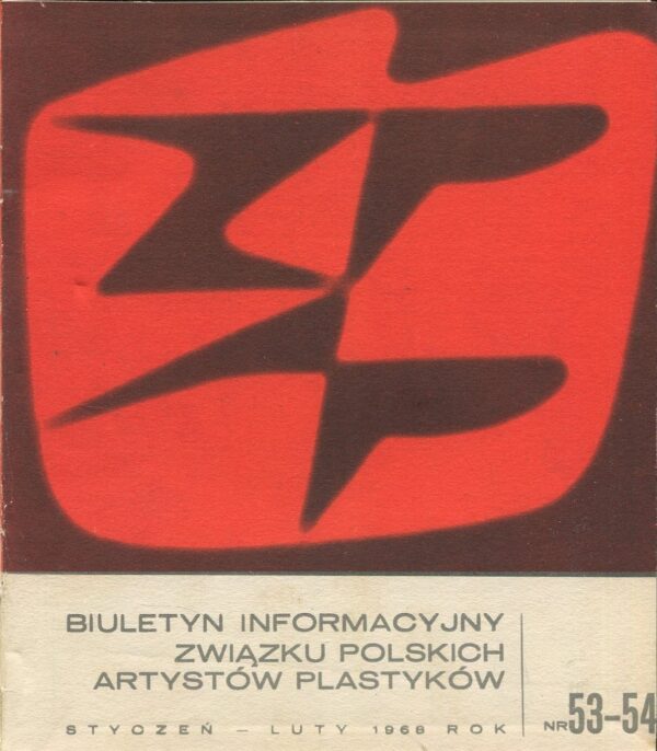 Biuletyn Informacyjny Związku Polskich Artystów Plastyków [kompletny rocznik 1968]