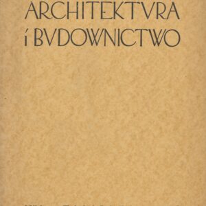 miesięcznik Architektura i Budownictwo nr 5/1926