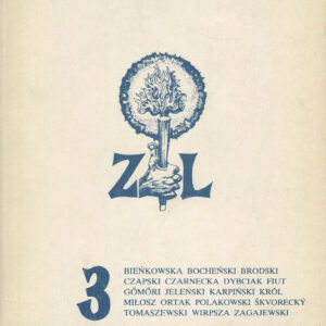 kwartalnik ZESZYTY LITERACKIE 3/1983